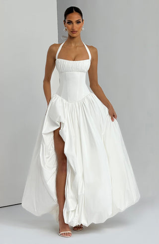 Keira Maxi Dress - Ivory - glavon