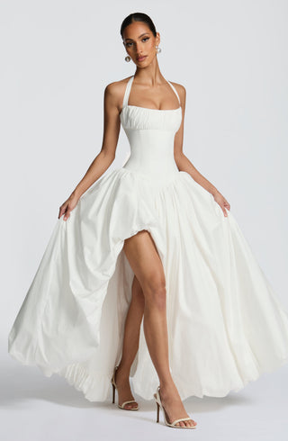 Keira Maxi Dress - Ivory - glavon