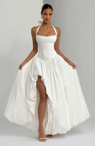 Keira Maxi Dress - Ivory - glavon