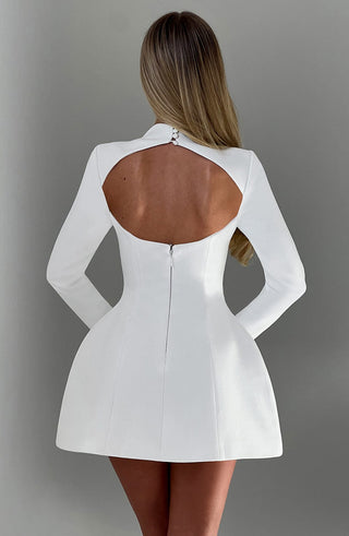 Kelly Mini Dress - Ivory - glavon