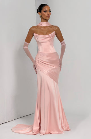 Kensington Maxi Dress - Blush - glavon