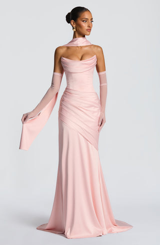 Kensington Maxi Dress - Blush - glavon