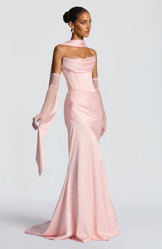 Kensington Maxi Dress - Blush - glavon