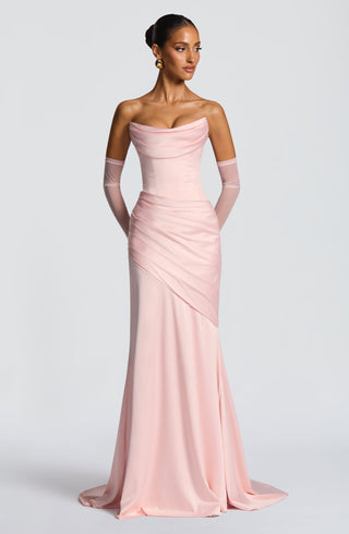Kensington Maxi Dress - Blush - glavon