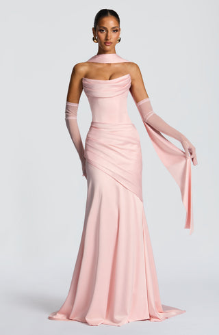 Kensington Maxi Dress - Blush - glavon