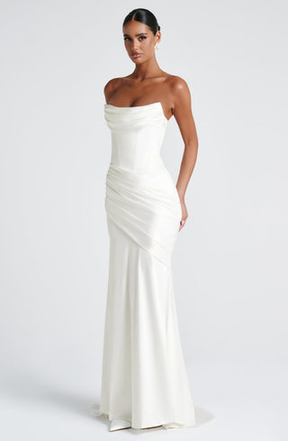 Kensington Maxi Dress - Ivory - glavon