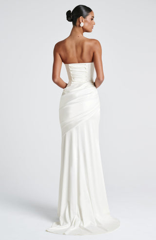 Kensington Maxi Dress - Ivory - glavon