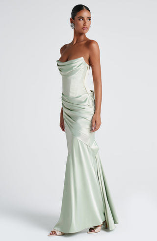 Kensington Maxi Dress - Mint - glavon