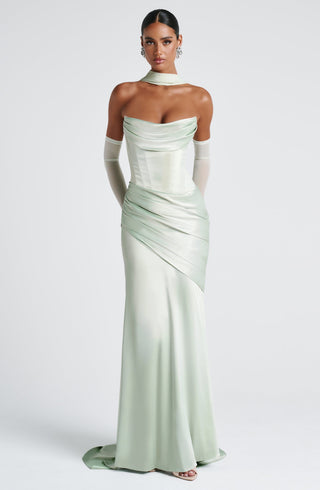 Kensington Maxi Dress - Mint - glavon