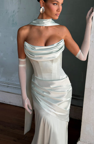 Kensington Maxi Dress - Mint - glavon