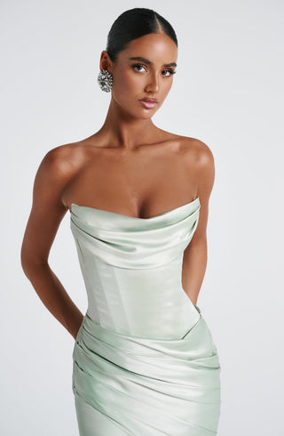 Kensington Maxi Dress - Mint - glavon