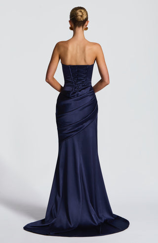 Kensington Maxi Dress - Navy - glavon