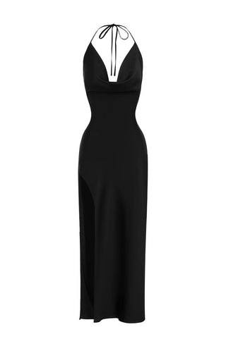 Kiandra Maxi Dress - Black - glavon