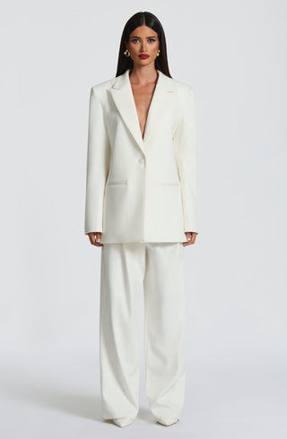 Kirsty Pants - Ivory - glavon