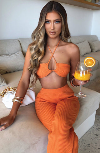 Kyana Pants - Orange - glavon