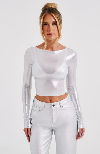 Kyranni Top - Silver - glavon