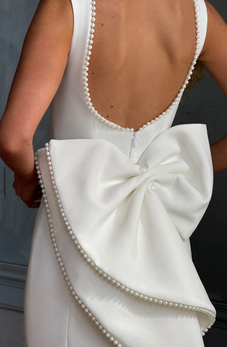 Lana Midaxi Dress - Ivory - glavon