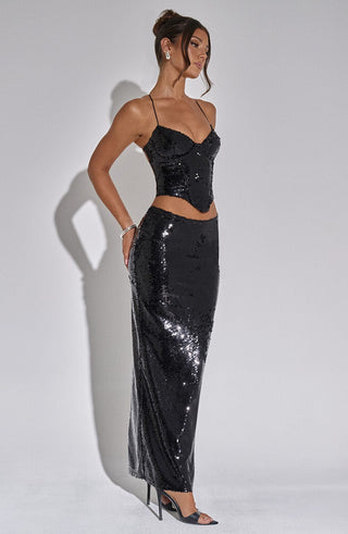 Larisa Corset - Black - glavon