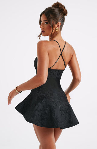 Leila Playsuit - Black - glavon