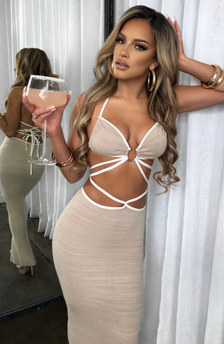 Lelita Maxi Skirt - Beige - glavon