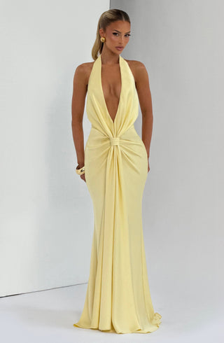 Linette Gown - Lemon - glavon