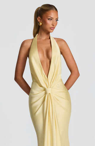 Linette Gown - Lemon - glavon