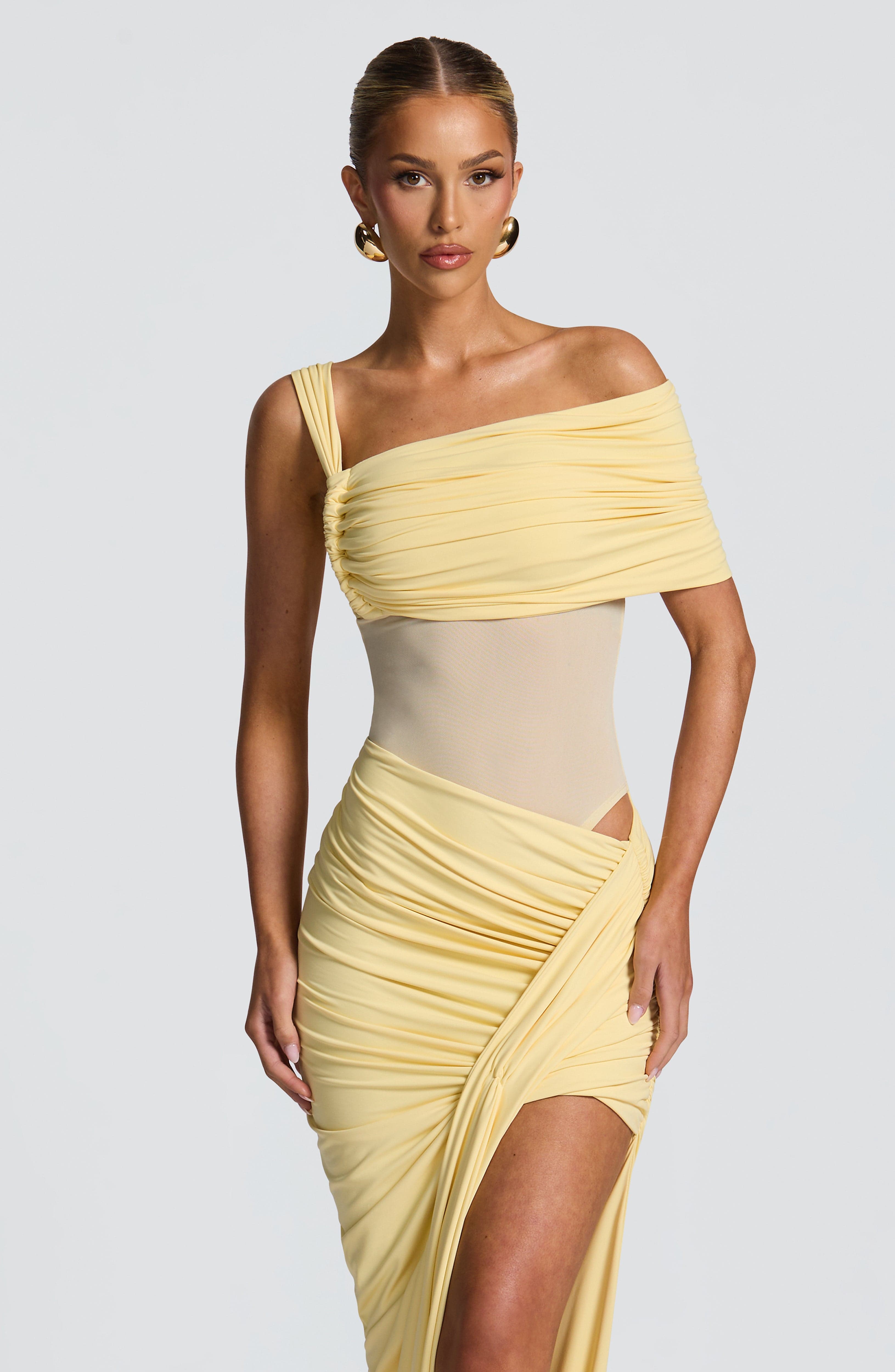 Lisette Bodysuit - Lemon - Napalia