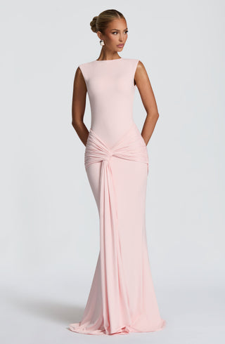 Lorenza Maxi Dress - Blush - glavon