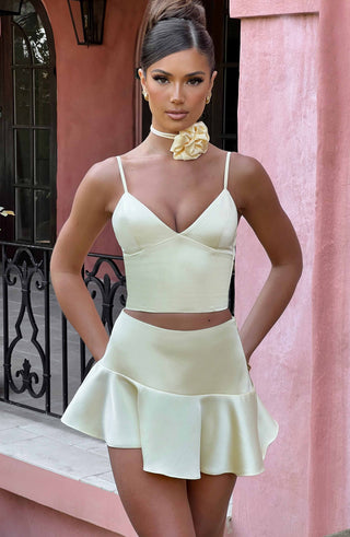 Louisa Top - Lemon - glavon