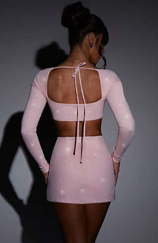 Lucianna Top - Pink Sparkle - glavon