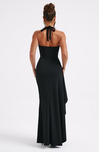 Luella Maxi Dress - Black - glavon