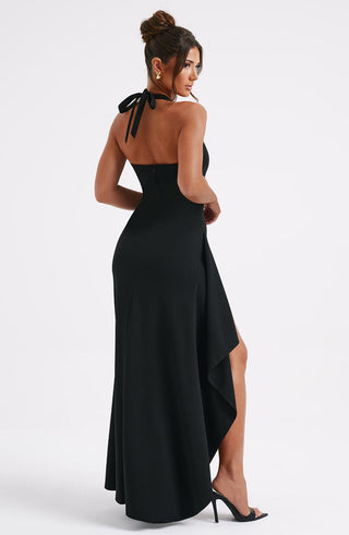 Luella Maxi Dress - Black - glavon