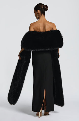 Lulu Shawl - Black - glavon