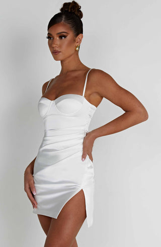 Mabel Mini Dress - Ivory - glavon