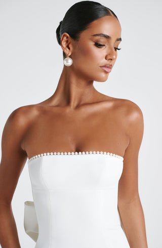Magnolia Maxi Dress - Ivory - glavon
