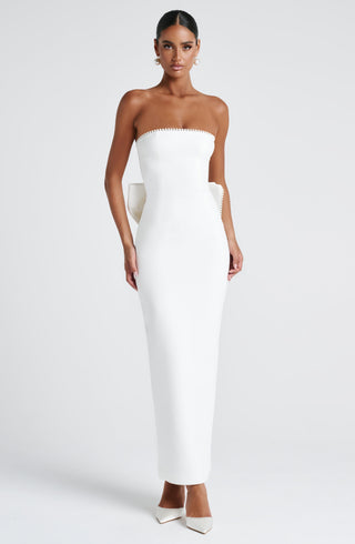 Magnolia Maxi Dress - Ivory - glavon