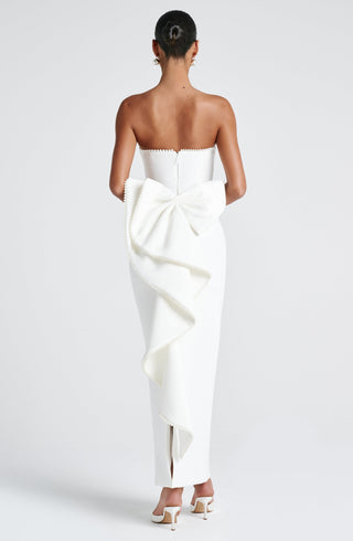 Magnolia Maxi Dress - Ivory - glavon