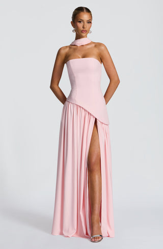 Maliyah Maxi Dress - Blush - glavon