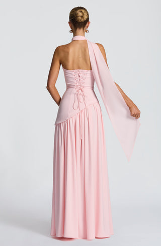 Maliyah Maxi Dress - Blush - glavon