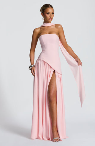 Maliyah Maxi Dress - Blush - glavon
