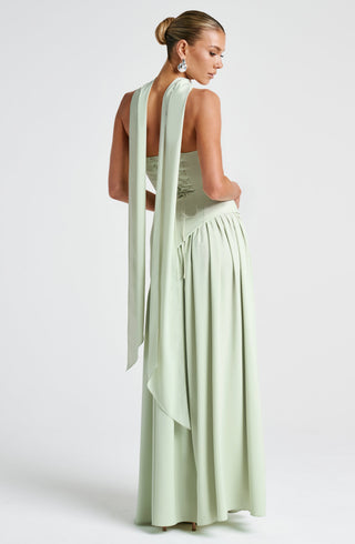 Maliyah Maxi Dress - Mint - glavon