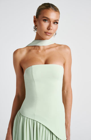Maliyah Maxi Dress - Mint - glavon