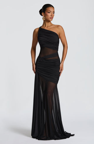 Marianne Maxi Dress - Black - glavon