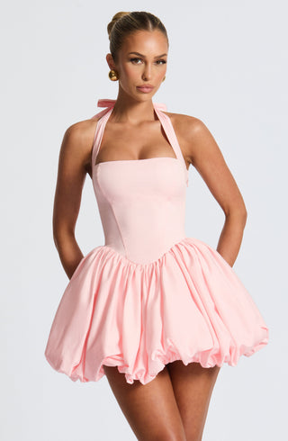 Maricia Mini Dress - Blush - glavon