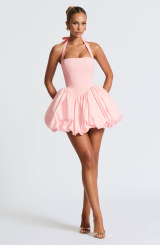 Maricia Mini Dress - Blush - glavon