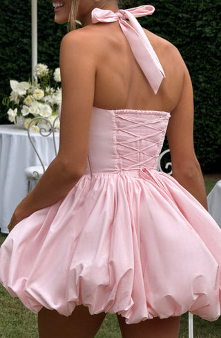 Maricia Mini Dress - Blush - glavon
