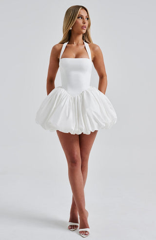 Maricia Mini Dress - Ivory - glavon