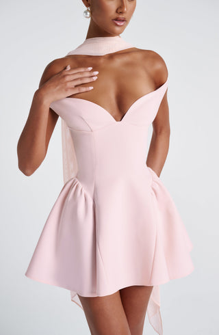 Marla Mini Dress - Blush - glavon