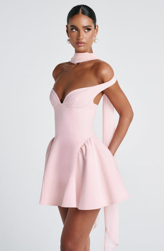 Marla Mini Dress - Blush - glavon