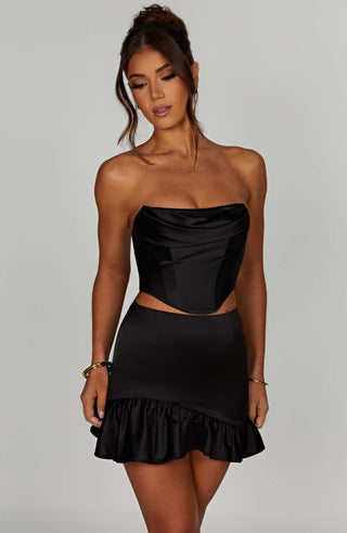 Maura Corset - Black - glavon